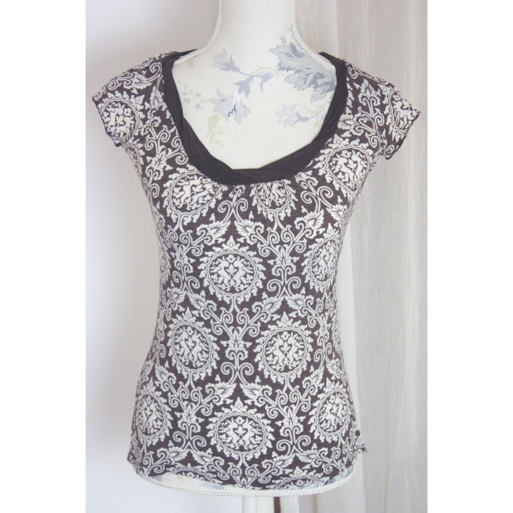 Anthropologie Testament Bunny Brocade Top - XS